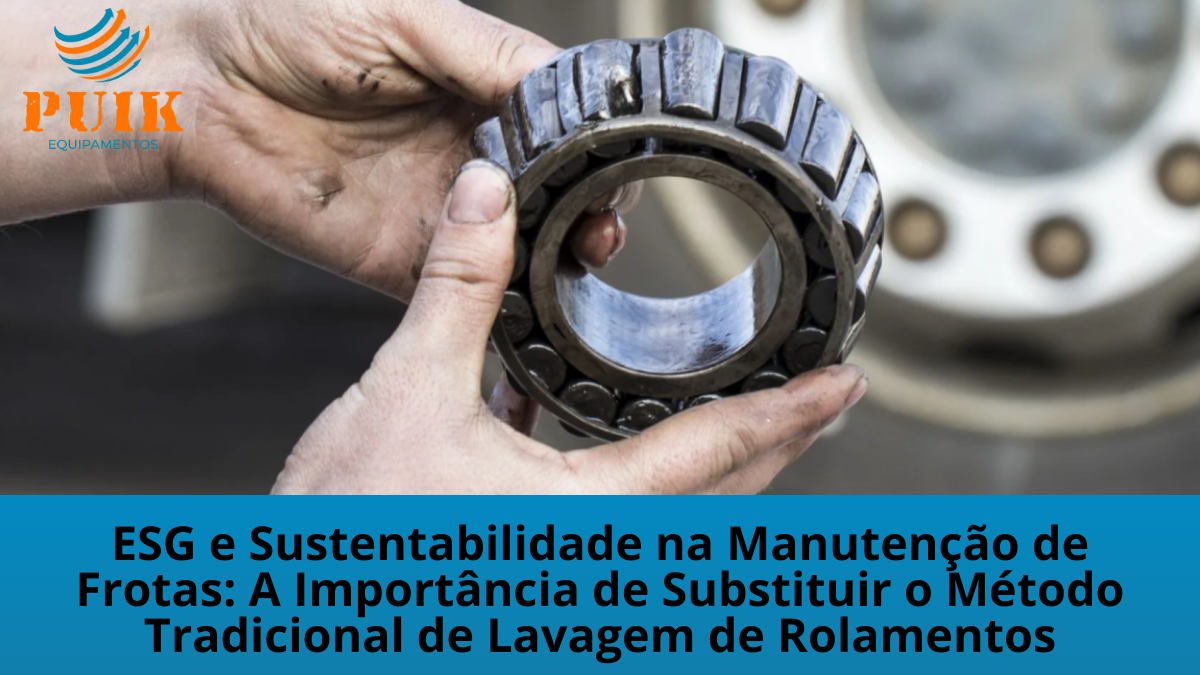 Máquina para Lavagem Eficiente e Ecológica de Rolamentos