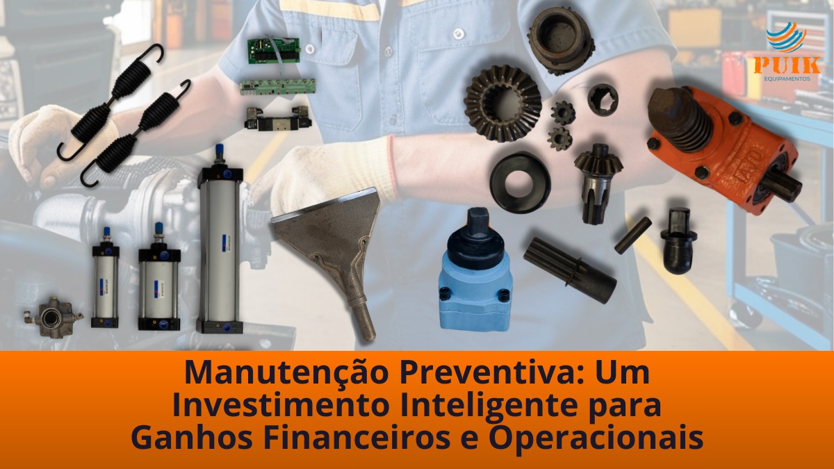 Manutenção preventiva de equipamentos industriais